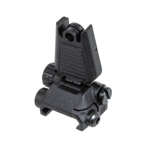 SA AR15 EDGE(TM) Flip-Up RIS Rail Rear Sight - Black