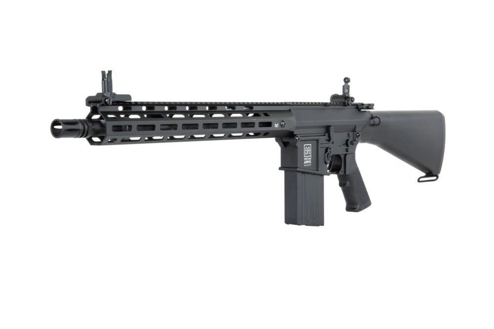 SA SR25 M-LOK Fixed Stock (SA-E38 Edge(TM) Kestrel(TM) ETU) - Black
