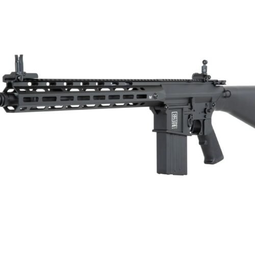 SA SR25 M-LOK Fixed Stock (SA-E38 Edge(TM) Kestrel(TM) ETU) - Black
