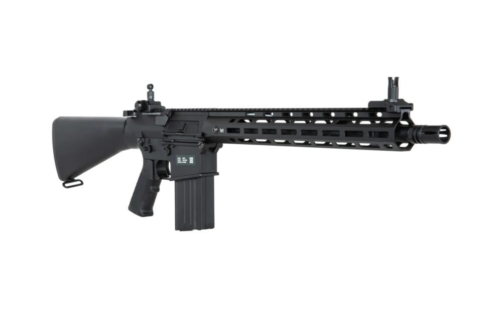 SA SR25 M-LOK Fixed Stock (SA-E38 Edge(TM) Kestrel(TM) ETU) - Black