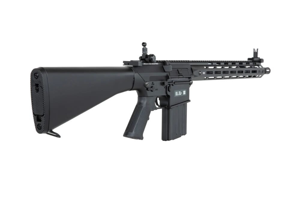 SA SR25 M-LOK Fixed Stock (SA-E38 Edge(TM) Kestrel(TM) ETU) - Black
