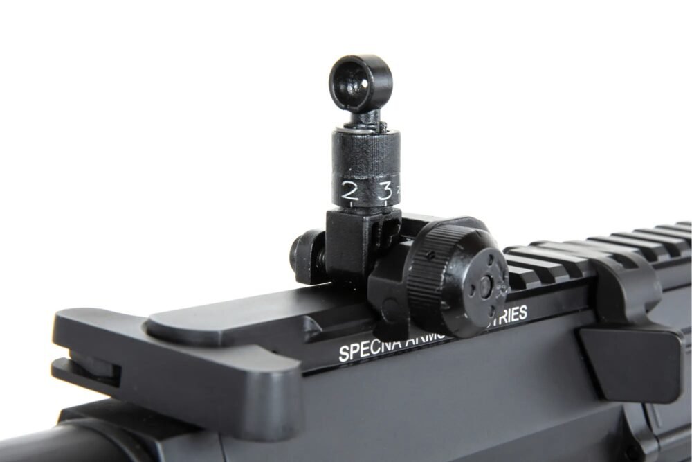 SA SR25 M-LOK Fixed Stock (SA-E38 Edge(TM) Kestrel(TM) ETU) - Black