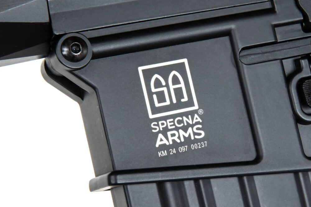 SA SR25 M-LOK Fixed Stock (SA-E38 Edge(TM) Kestrel(TM) ETU) - Black