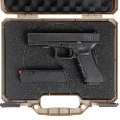 Nimrod Transport Pistol Case, 31x27x7.5 cm (PnP) - Tan