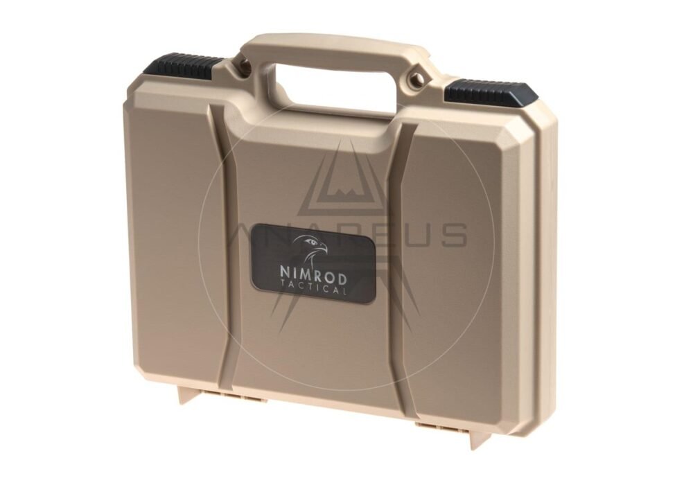 Nimrod Transport Pistol Case, 31x27x7.5 cm (Pre-Cut) - Tan