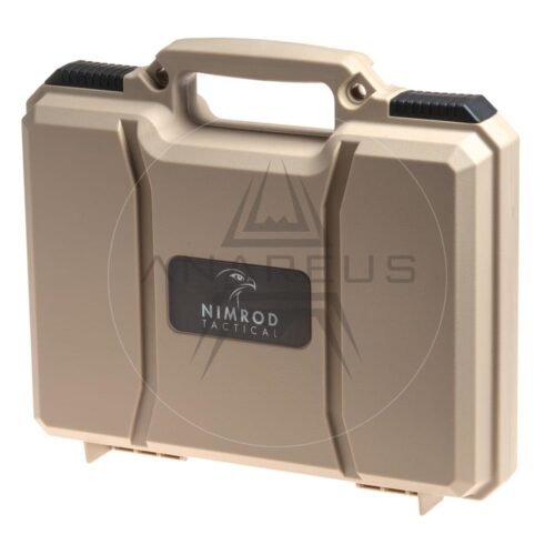 Nimrod Transport Pistol Case, 31x27x7.5 cm (Pre-Cut) - Tan