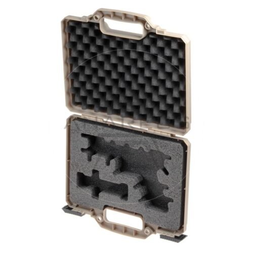 Nimrod Transport Pistol Case, 31x27x7.5 cm (Pre-Cut) - Tan