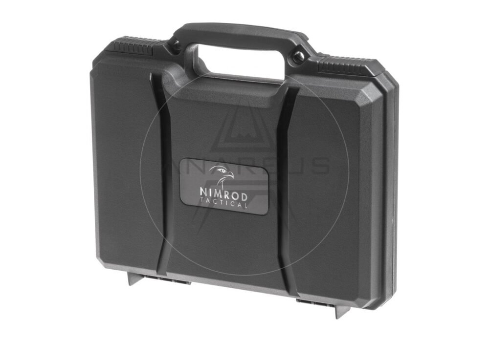 Nimrod Transport Pistol Case, 31x27x7.5 cm (Pre-Cut) - Black