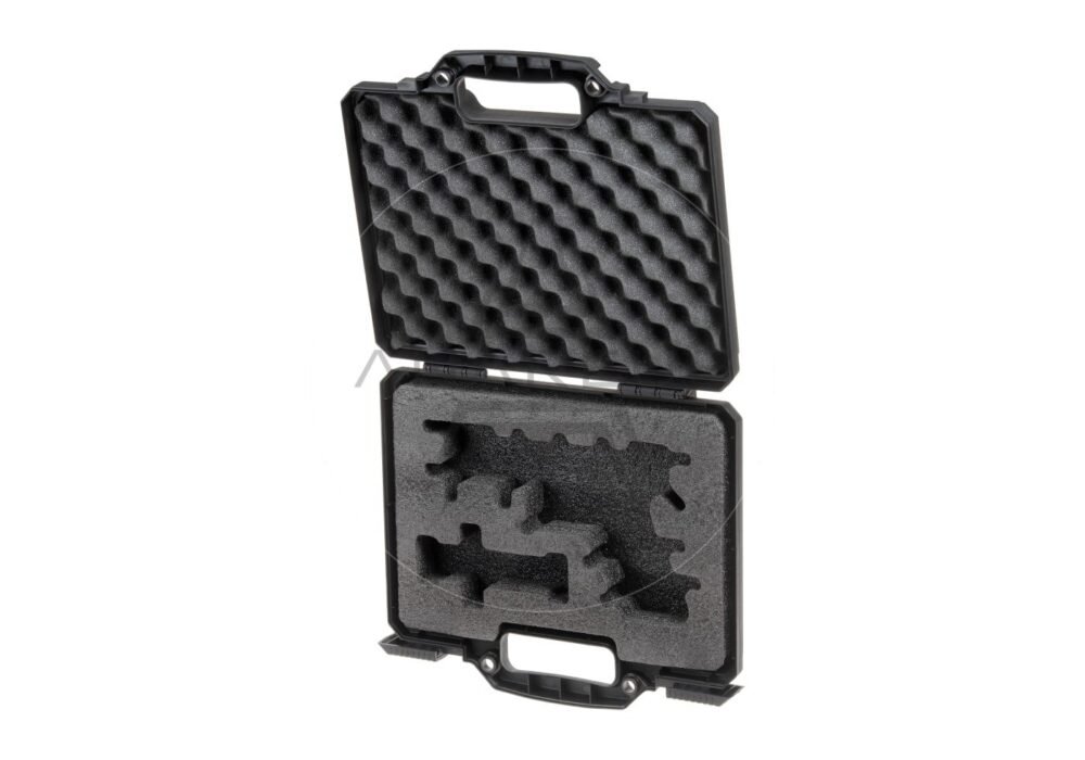 Nimrod Transport Pistol Case, 31x27x7.5 cm (Pre-Cut) - Black