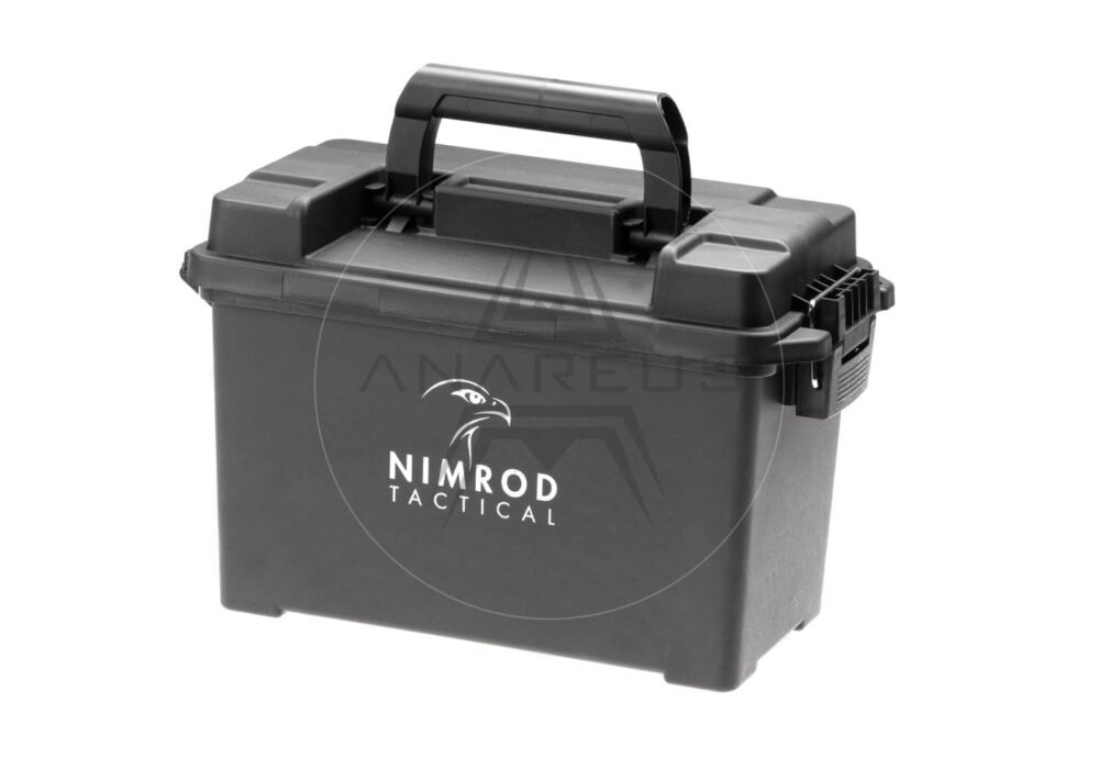 Nimrod Ammo Box 34 x 18 x 22 cm (Large) - Black