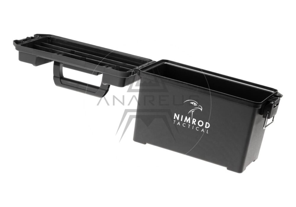 Nimrod Ammo Box 34 x 18 x 22 cm (Large) - Black