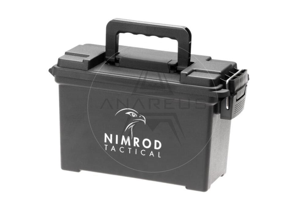 Nimrod Ammo Box 29 x 13 x 18 cm (Medium) - Black