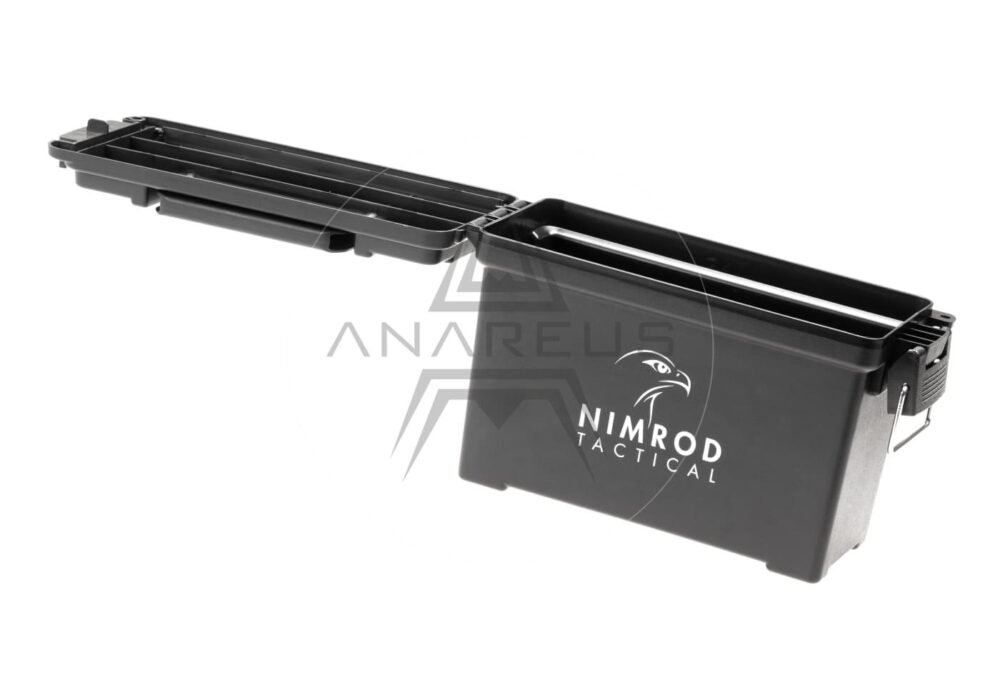 Nimrod Ammo Box 29 x 13 x 18 cm (Medium) - Black