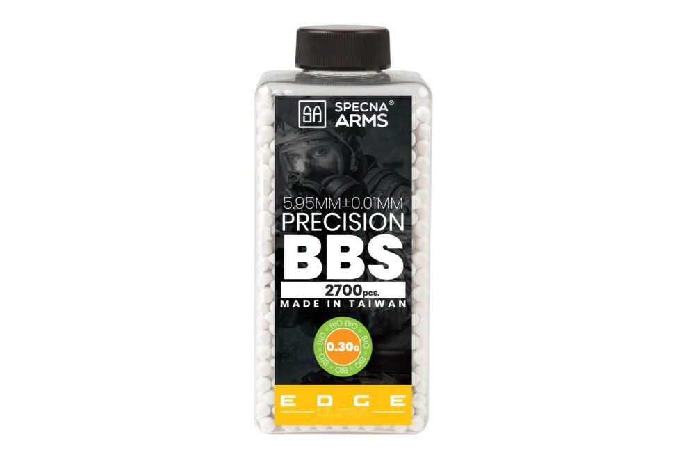 SA EDGE ULTRA(TM) BIO Pellets 0.30g, 2700 BBs (Bottle) - White