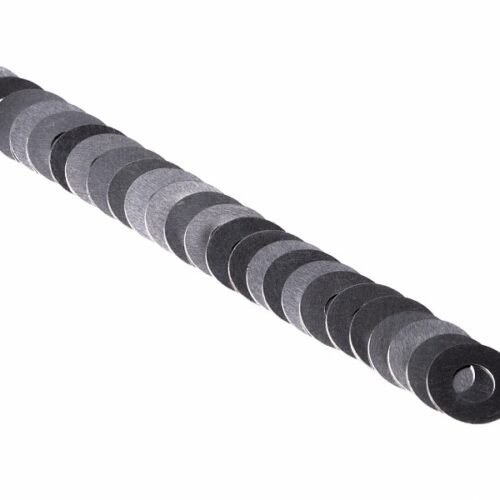 RetroArms INOX Shim Set (Ø3 mm - 0.1 / 0.2 / 0.5 mm) - 60 Pieces