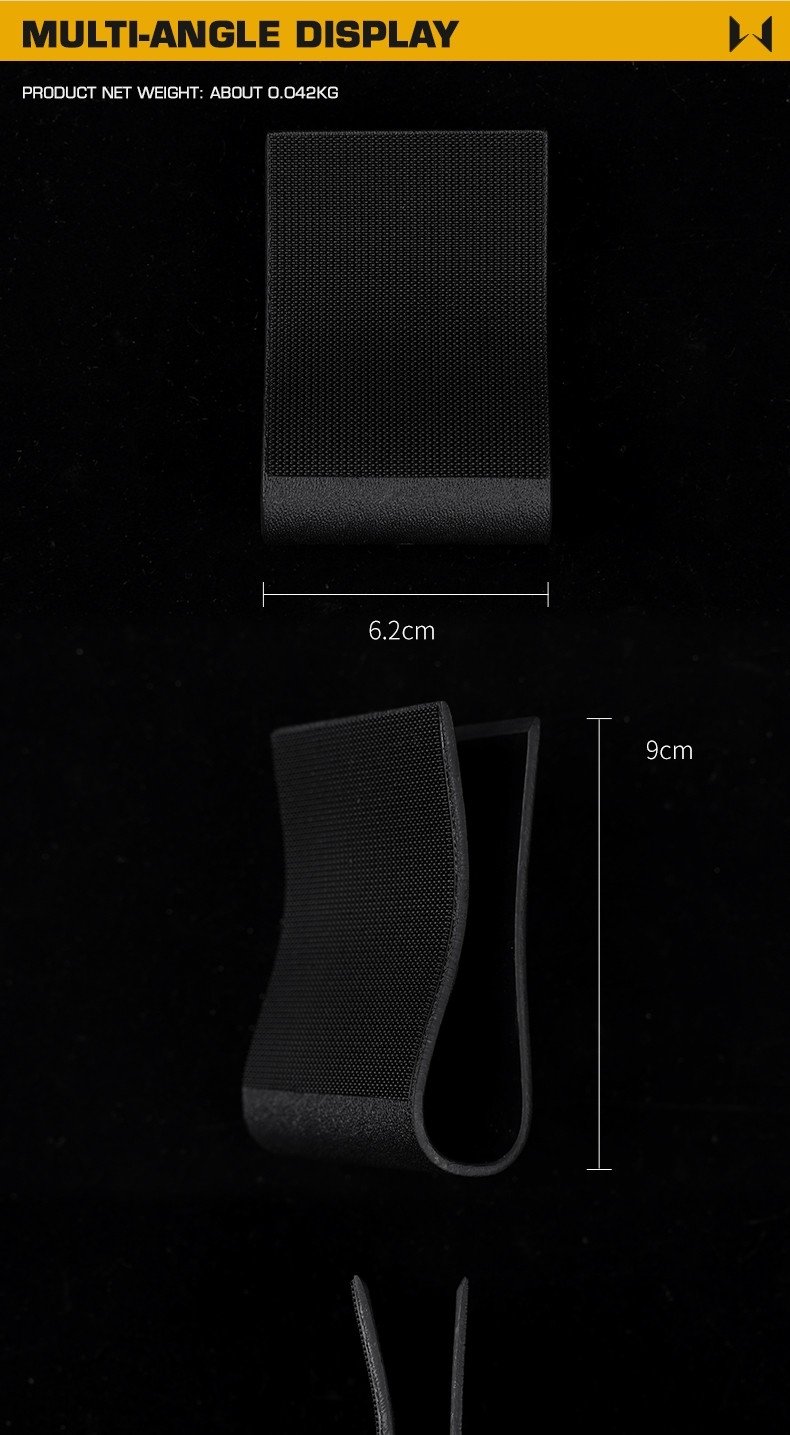 WST Kydex Insert for 5.56Magazine Pouch, Low - Black