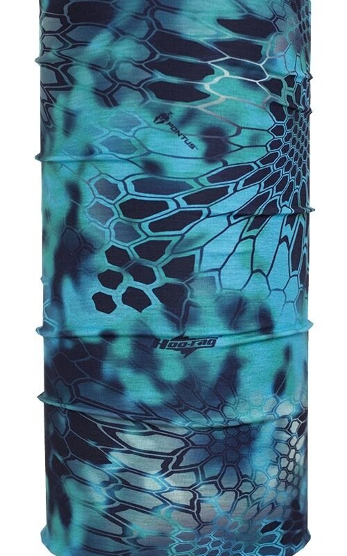 KRYPTEK Hoo-Rag Multifunctional Neck Gaiter, One Size - Kryptek Pontus