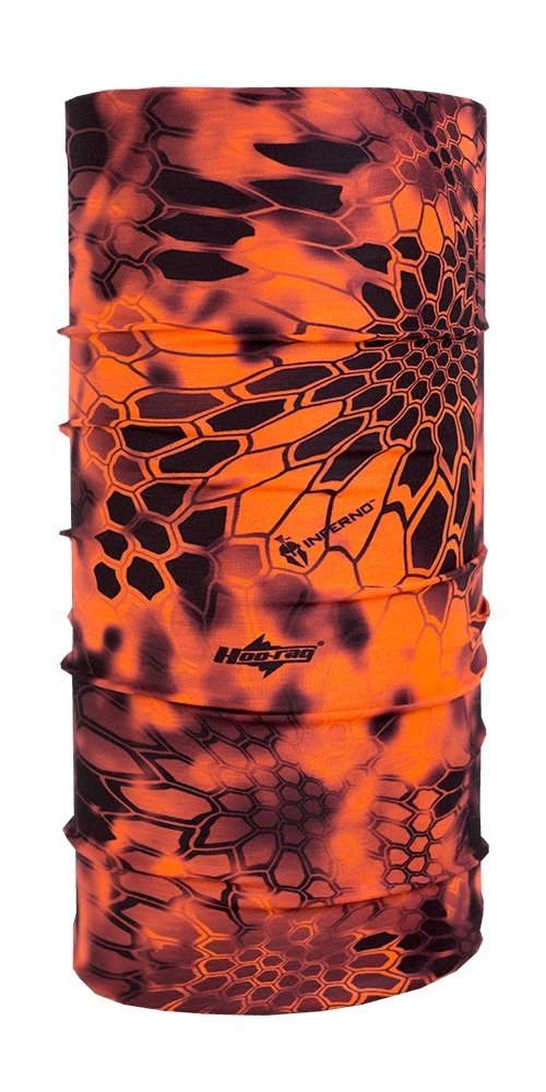 KRYPTEK Hoo-Rag Multifunctional Neck Gaiter, One Size - Kryptek Inferno