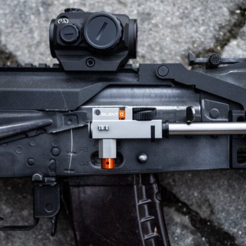 Silent Industries AEG / HPA AK ALPHA CNC Hop-up Chamber - Grey