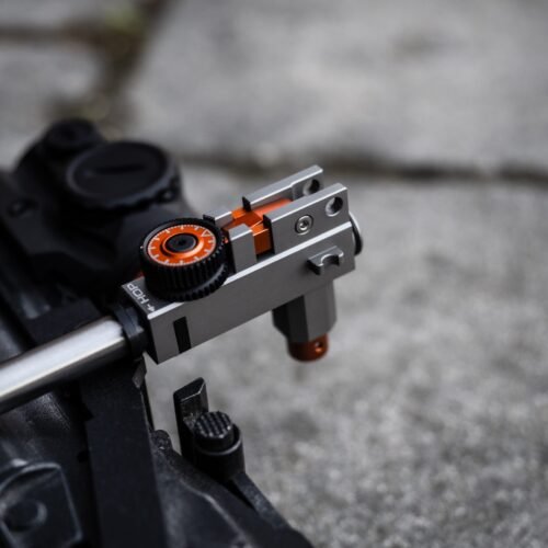 Silent Industries AEG / HPA AK ALPHA CNC Hop-up Chamber - Grey