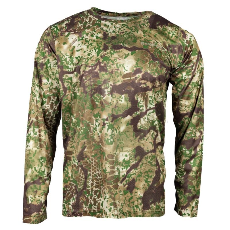 KRYPTEK Hyperion LS Crew T-shirt, Long Sleeve - Kryptek Obskura Transitional