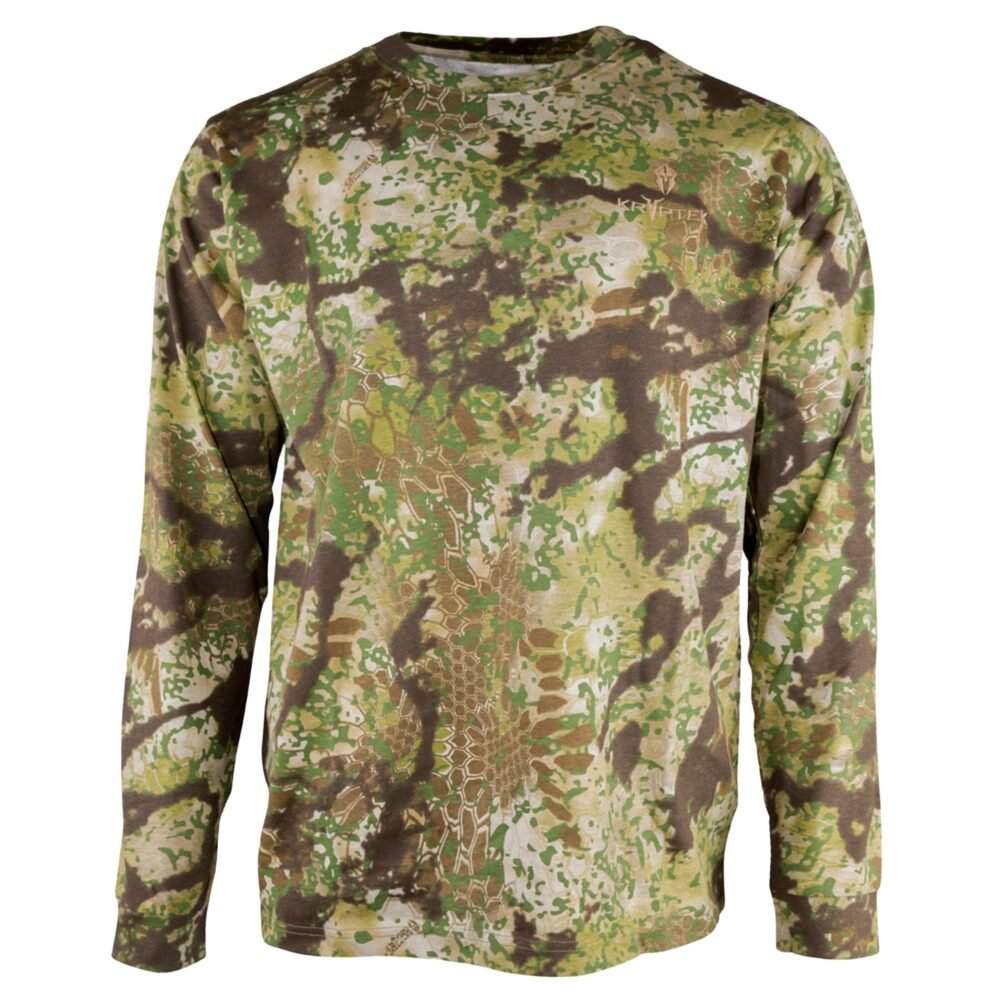 KRYPTEK Stalker II T-Shirt, Long Sleeve - Kryptek Obskura Transitional