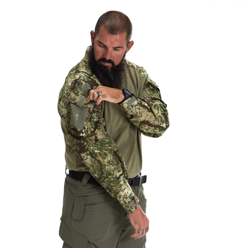 KRYPTEK Rugby Long Sleeve Combat Shirt - Kryptek Obskura Transitional