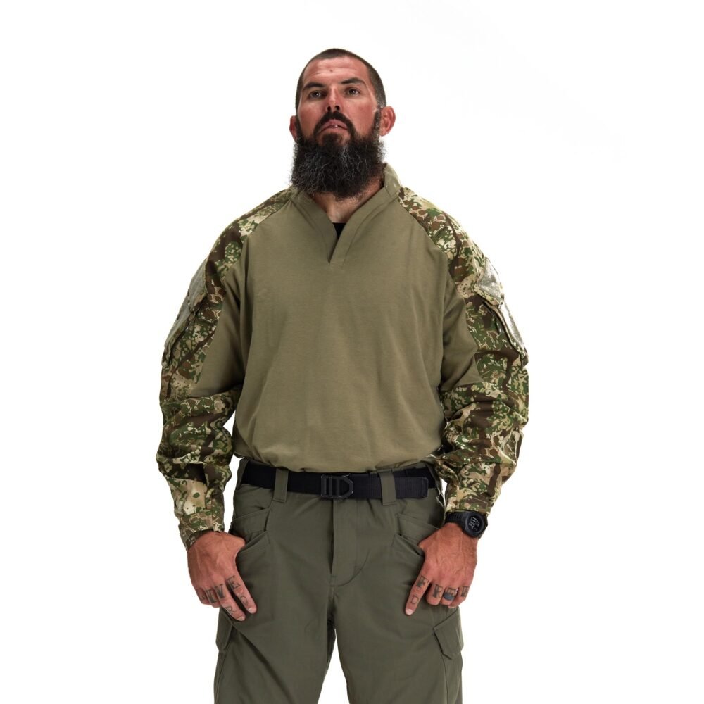 KRYPTEK Rugby Long Sleeve Combat Shirt - Kryptek Obskura Transitional
