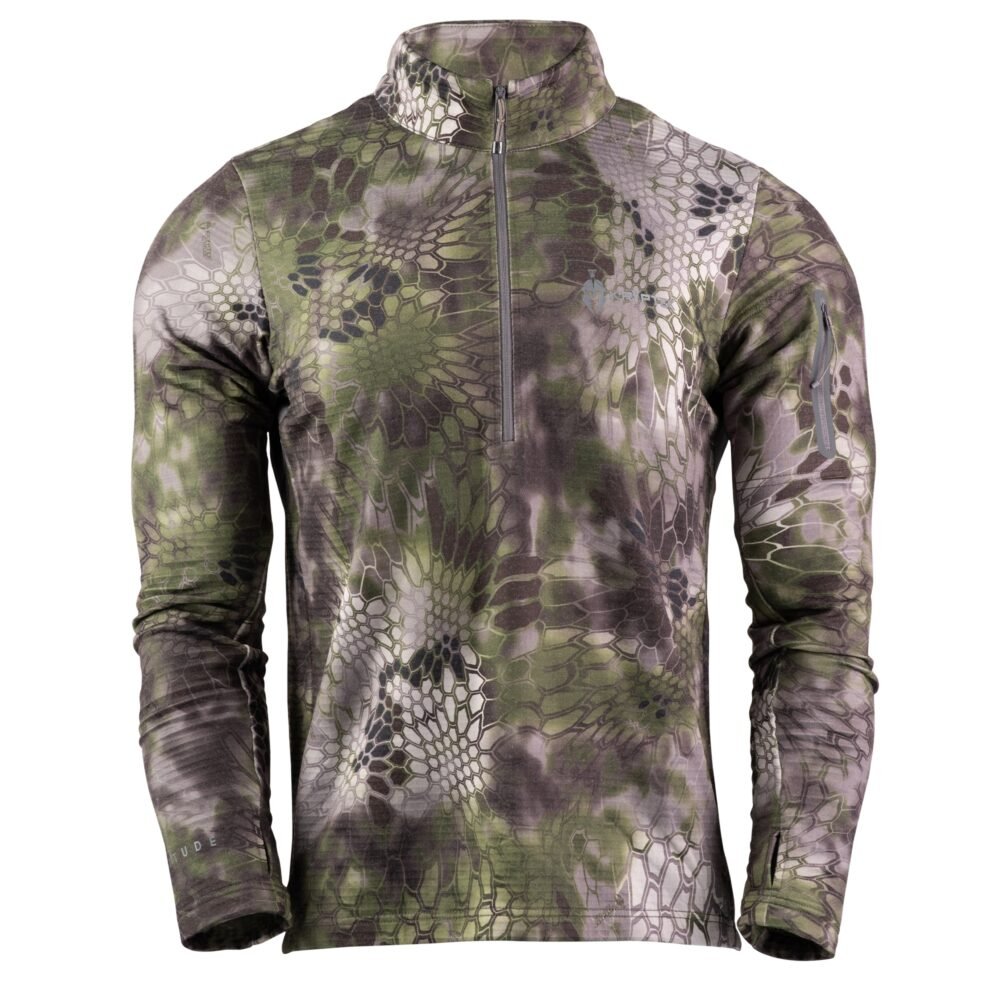KRYPTEK Merino Arma Fleece 1/2 Zip Jacket - Kryptek Altitude