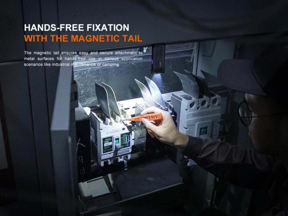 FENIX Rechargeable Flashlight SW05R-UV (White Light / UV) - Green