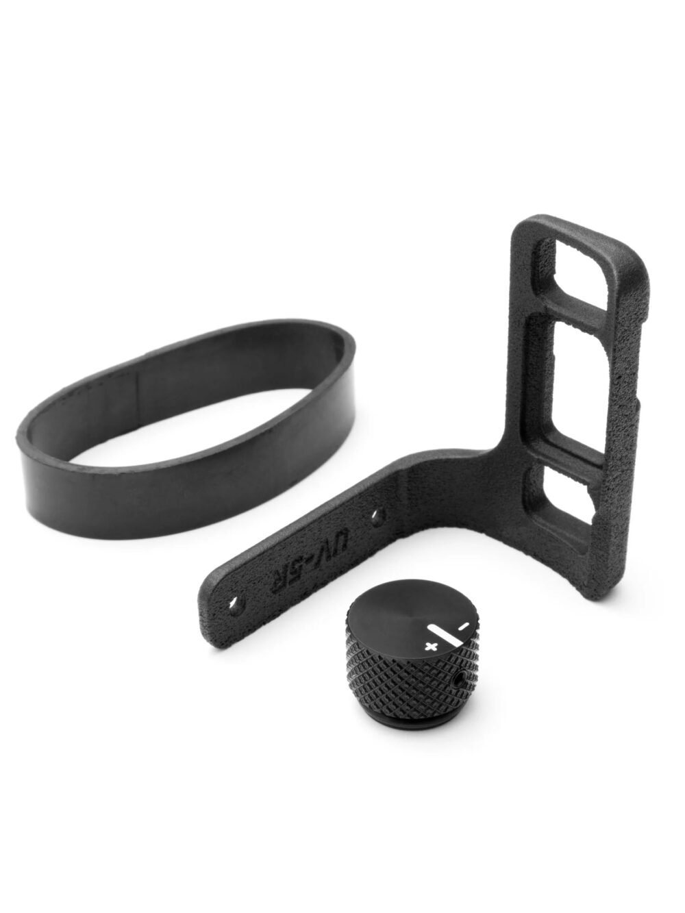 Tridos Baofeng UV-5R PTT Guard and Volume Dial Knob - Black