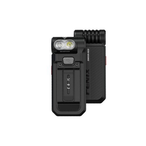71234 FENIX Rechargeable Flashlight SW05R-UV (White Light / UV) - Black