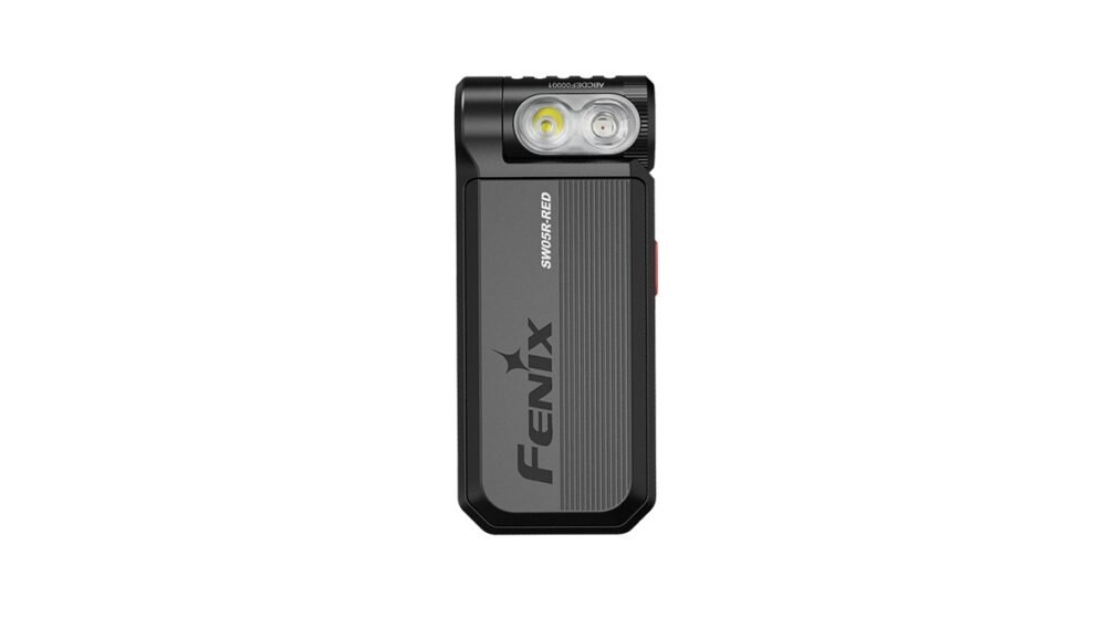 71240 FENIX Rechargeable Flashlight SW05R-UV (White Light / UV) - Black