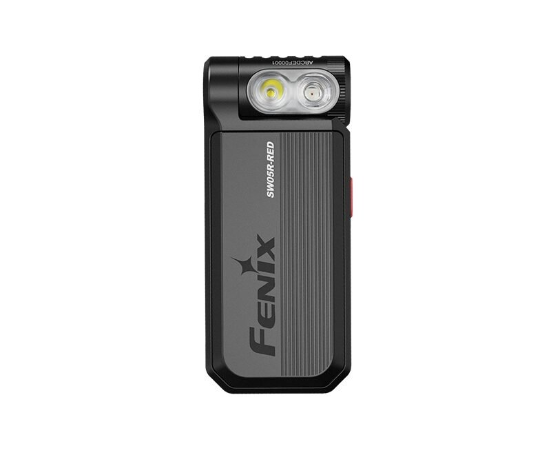 FENIX Rechargeable Flashlight SW05R-UV (White Light / UV) - Black