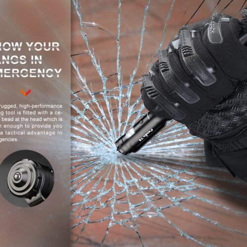 FENIX ​​​​T6 Tactical Pen with LED Flashlight - Black