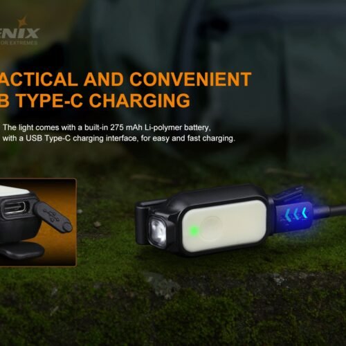 FENIX ​​​​MINI-LITE Rechargeable Flashlight - Black