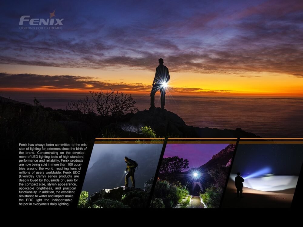 FENIX ​​​​MINI-LITE Rechargeable Flashlight - Black