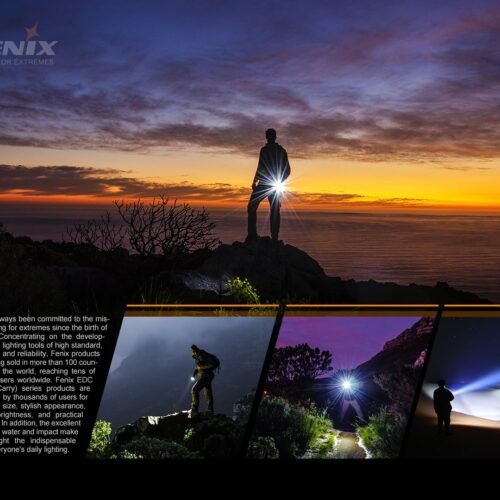 FENIX ​​​​MINI-LITE Rechargeable Flashlight - Black