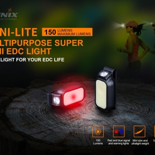 FENIX ​​​​MINI-LITE Rechargeable Flashlight - Black