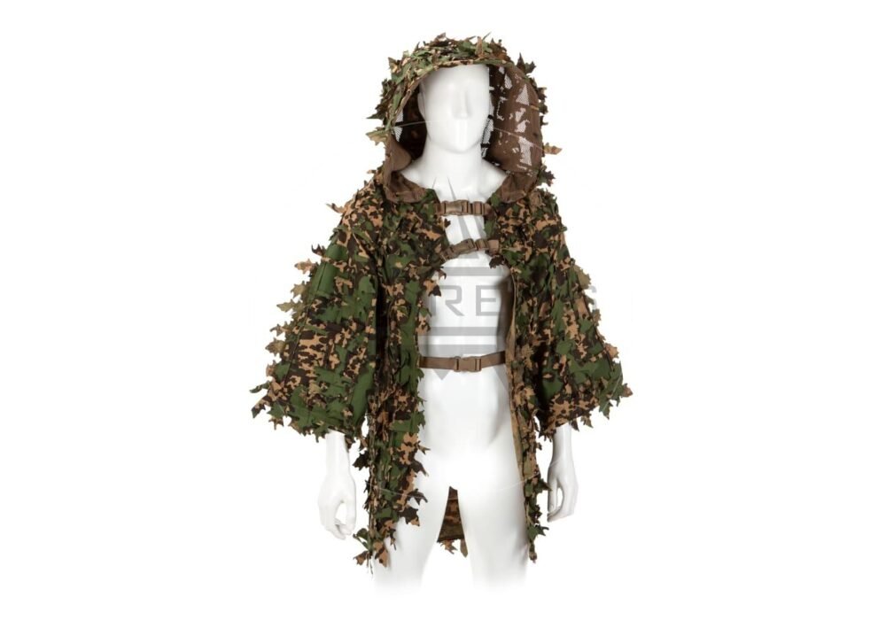 Invader Gear Ghillie Base Leaf Camouflage Suit - Partizan