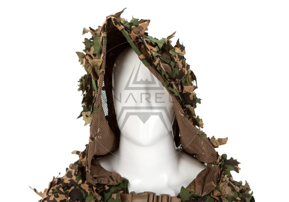 Invader Gear Ghillie Base Leaf Camouflage Suit - Partizan
