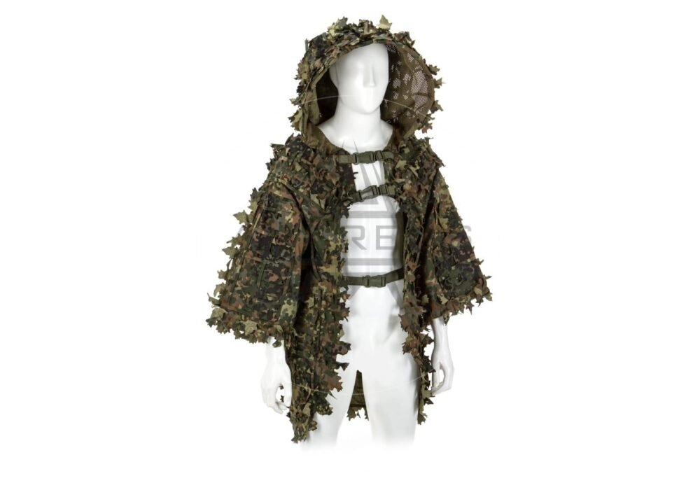 Invader Gear Ghillie Base Leaf Camouflage Suit - Flecktarn