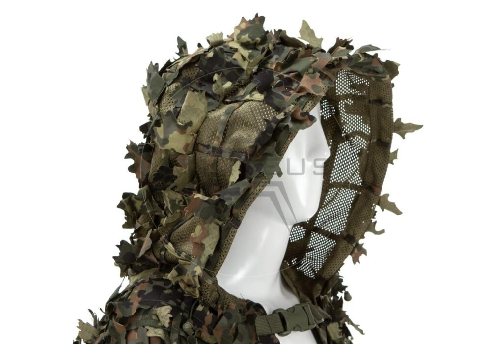 Invader Gear Ghillie Base Leaf Camouflage Suit - Flecktarn