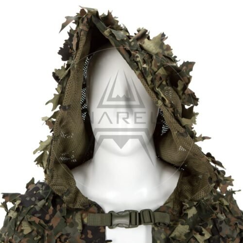 Invader Gear Ghillie Base Leaf Camouflage Suit - Flecktarn