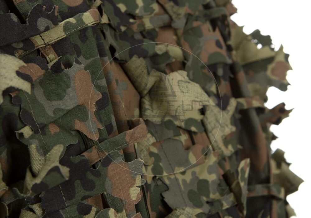 Invader Gear Ghillie Base Leaf Camouflage Suit - Flecktarn