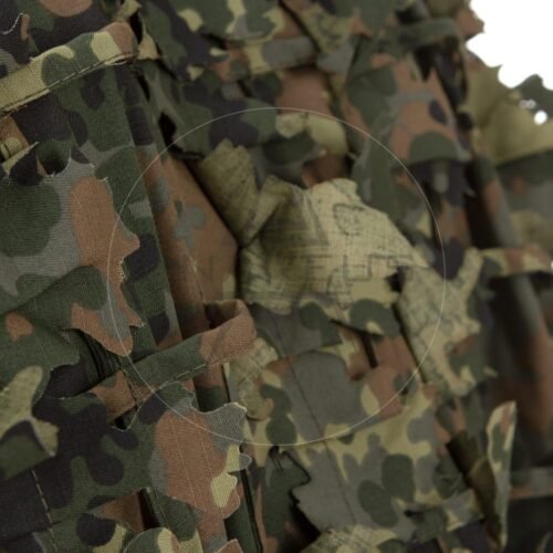 Invader Gear Ghillie Base Leaf Camouflage Suit - Flecktarn