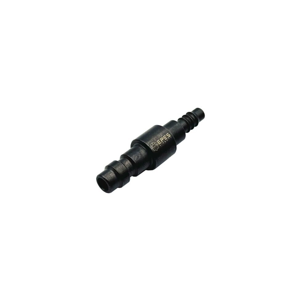 EPeS HPA Self-Locking QD SC Crimp Coupling 6 mm, US Foster (Male) - Black
