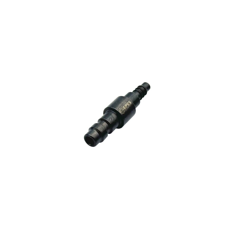 EPeS HPA Self-Locking QD SC Crimp Coupling 6 mm, US Foster (Male) - Black