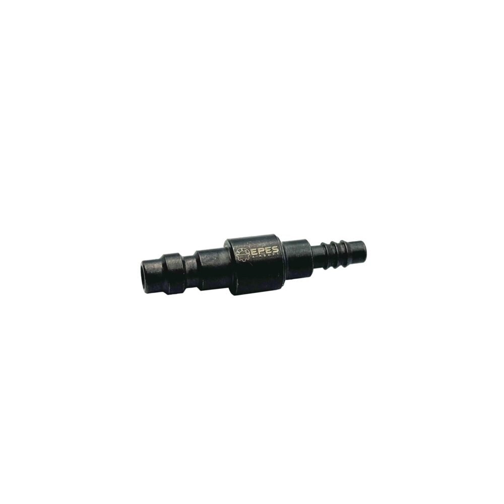 EPeS HPA Self-Locking QD SC Crimp Coupling 6 mm, US Foster (Male) - Black