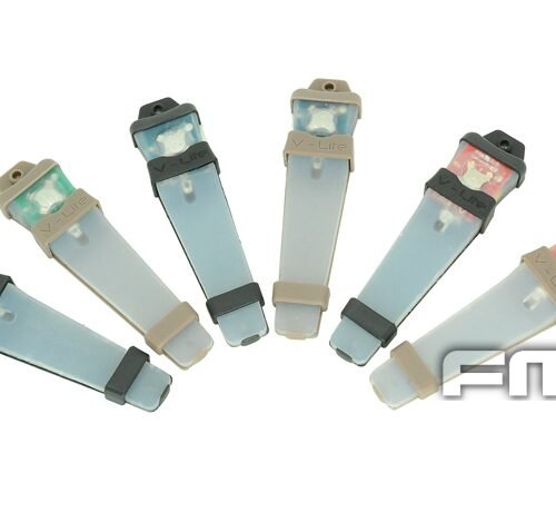 FMA V-LITE Tactical Position Marker, Tan Case - Red